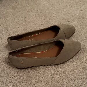 Toms Women's Taupe Flats